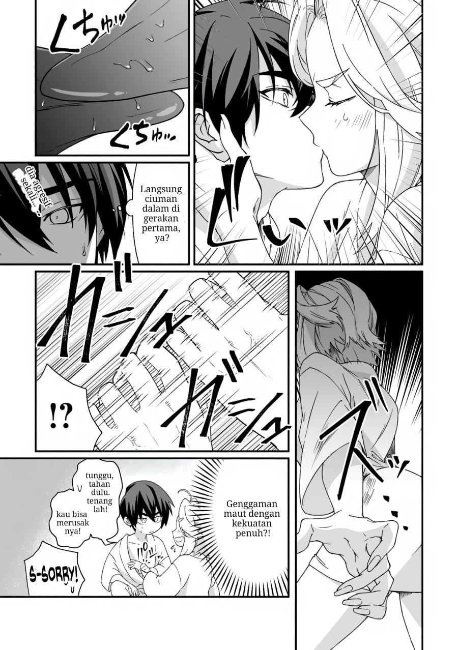Baca Teisou Gyakuten Sekai De Yuiitsu No Otoko Kishi No Ore, Onna Kishi Gakuen Ni Nyuugaku Shitara Nazeka Eiyou Atsukai Sareta ~Zetsurin Skill De Harem Musou~ - Chapter 6.2 halaman 7