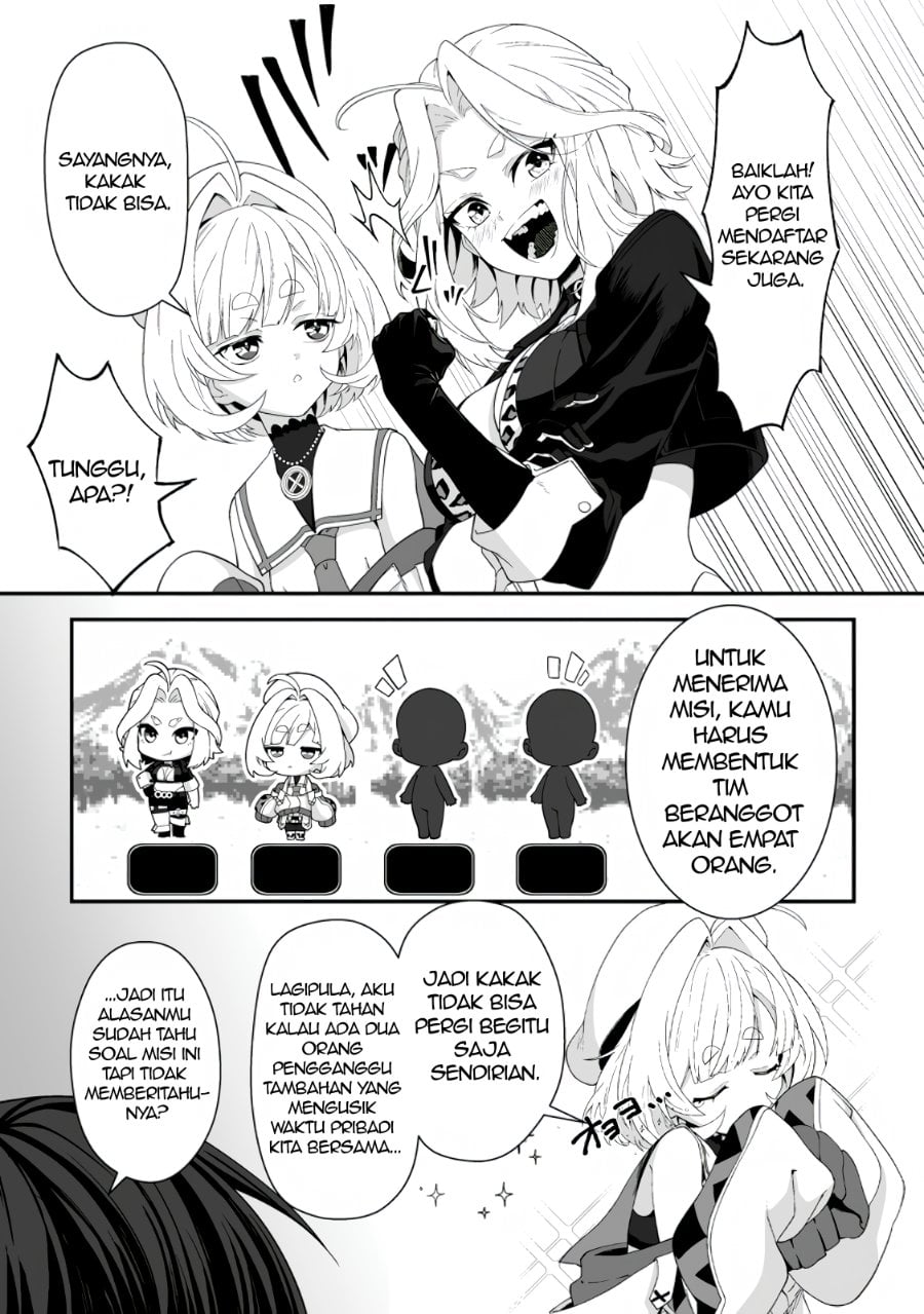 Baca Teisou Gyakuten Sekai De Yuiitsu No Otoko Kishi No Ore, Onna Kishi Gakuen Ni Nyuugaku Shitara Nazeka Eiyou Atsukai Sareta ~Zetsurin Skill De Harem Musou~ - Chapter 7.2 halaman 10