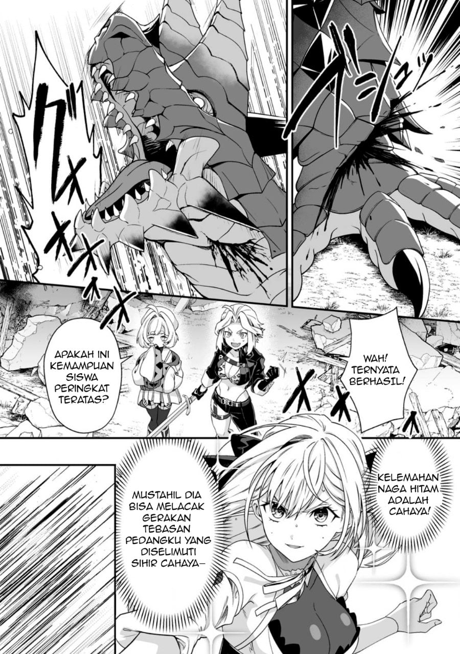 Baca Teisou Gyakuten Sekai De Yuiitsu No Otoko Kishi No Ore, Onna Kishi Gakuen Ni Nyuugaku Shitara Nazeka Eiyou Atsukai Sareta ~Zetsurin Skill De Harem Musou~ - Chapter 9.1 halaman 10