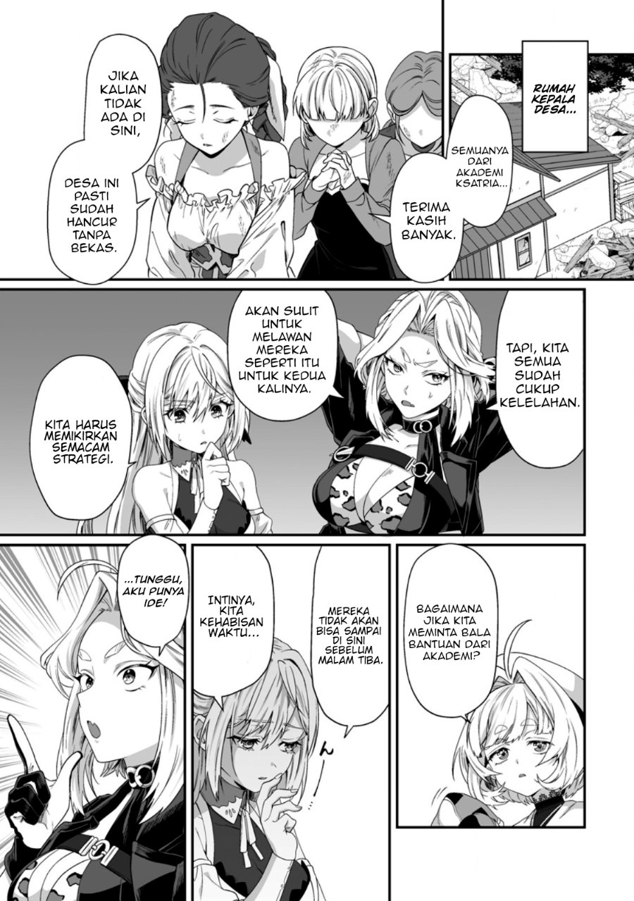 Baca Teisou Gyakuten Sekai De Yuiitsu No Otoko Kishi No Ore, Onna Kishi Gakuen Ni Nyuugaku Shitara Nazeka Eiyou Atsukai Sareta ~Zetsurin Skill De Harem Musou~ - Chapter 9.2 halaman 9