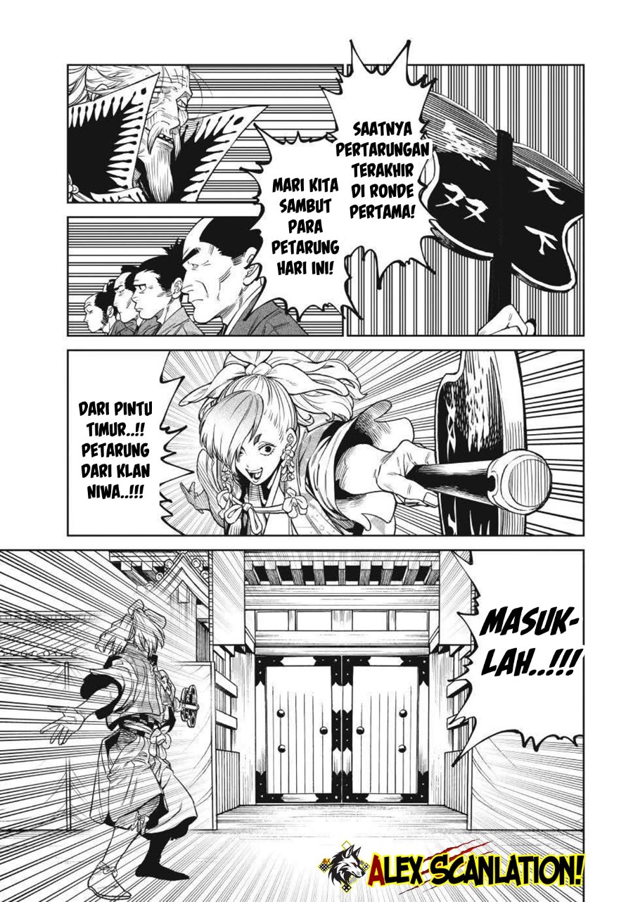 Baca Tenkaichi: Nihon Saikyou Bugeisha Ketteisen - Chapter 51 halaman 12