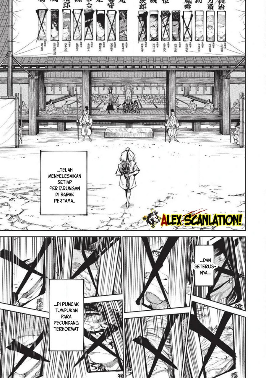 Baca Tenkaichi: Nihon Saikyou Bugeisha Ketteisen - Chapter 58 halaman 11
