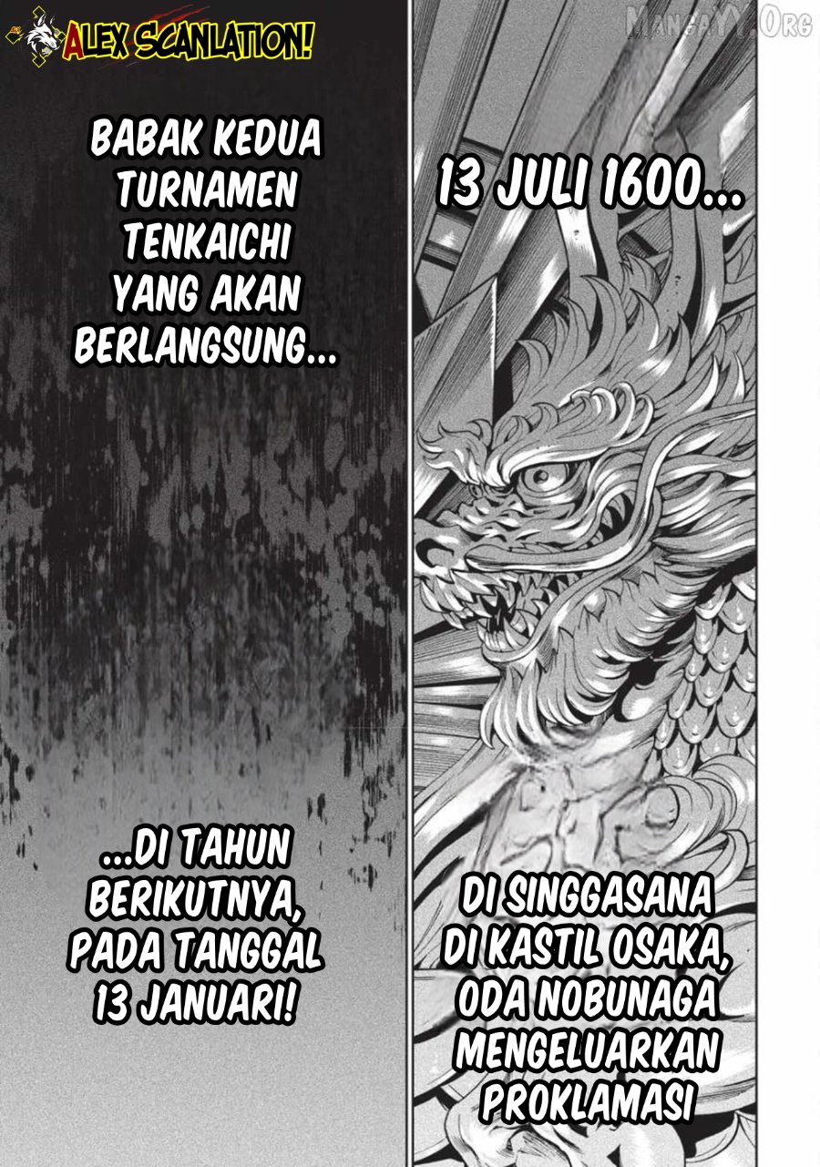 Baca Tenkaichi: Nihon Saikyou Bugeisha Ketteisen - Chapter 58 halaman 23