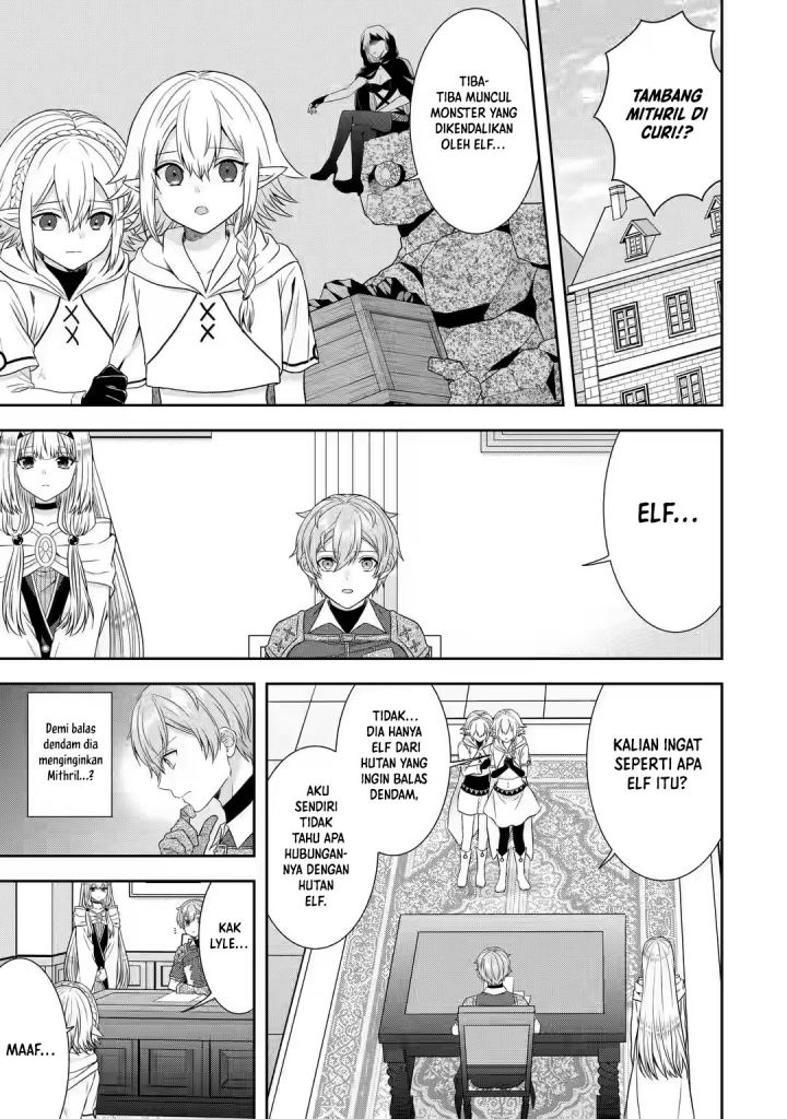 Baca Tensei Ryoushu no Yuuryou Kaitaku: Zensei no Kioku o Ikashite White ni Tsutometara, Yuunou na Jinzai ga Atsumari Sugimashita - Chapter 23.1 halaman 12