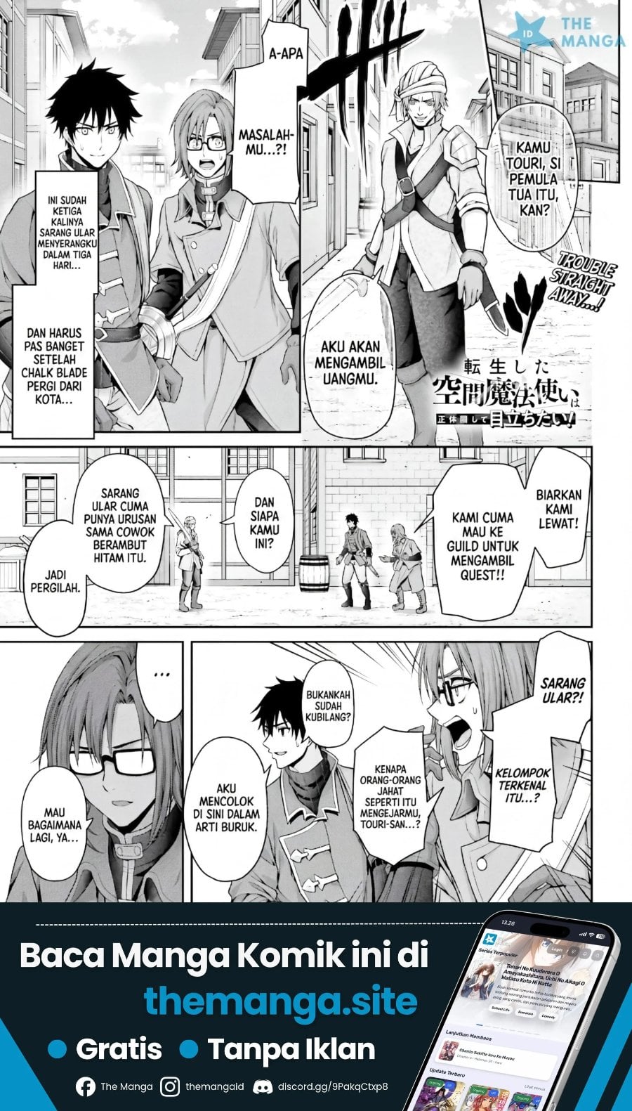 Baca Tensei shita Kuukan Mahoutsukai wa Shoutai Kakushite Medachitai! - Chapter 8 halaman 2