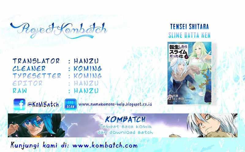 Baca Tensei Shitara Slime Datta Ken - Chapter 24 halaman 1