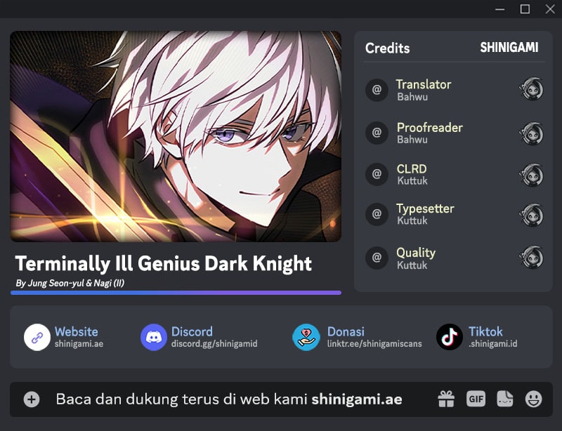 Baca Terminally-Ill Genius Dark Knight - Chapter 146 halaman 1