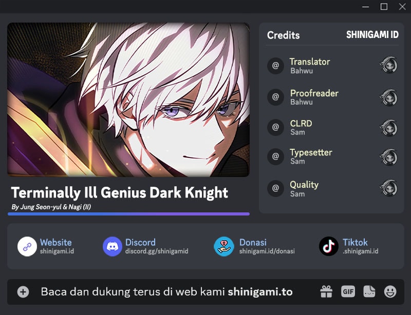Baca Terminally-Ill Genius Dark Knight - Chapter 158 halaman 1