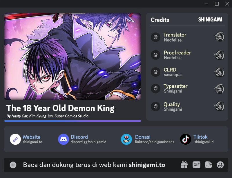Baca The 18 Year Old Demon King - Chapter 35 halaman 1