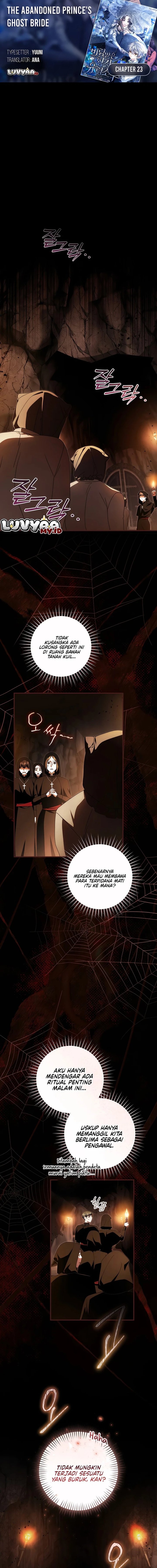 The Abandoned Prince's Ghost Bride Chapter 23 - Page 1