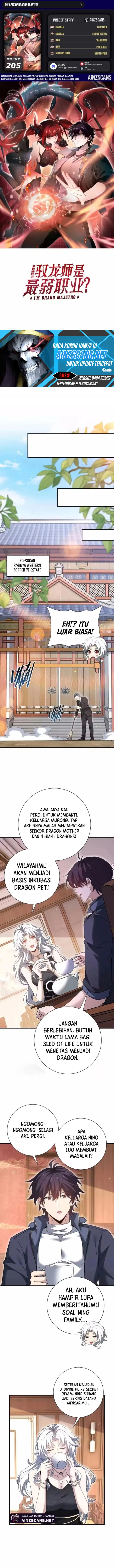 Baca The Apex of Dragon Mastery - Chapter 205 halaman 1