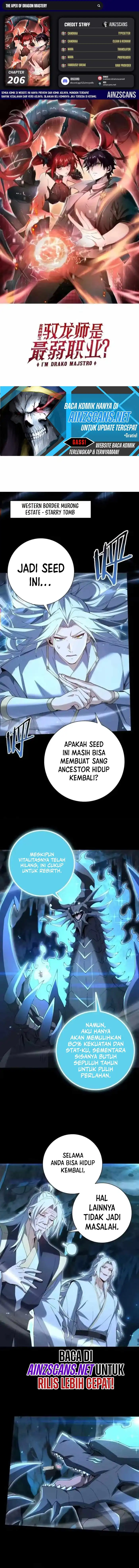 Baca The Apex of Dragon Mastery - Chapter 206 halaman 1