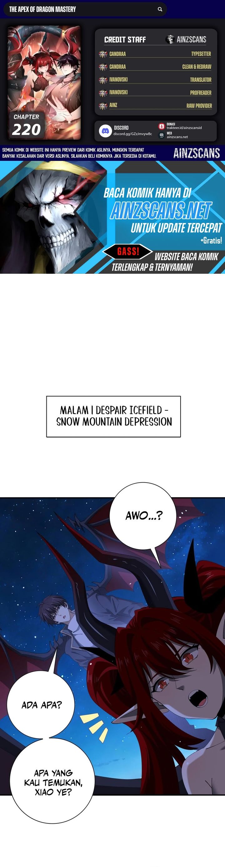 Baca The Apex of Dragon Mastery - Chapter 220 halaman 1