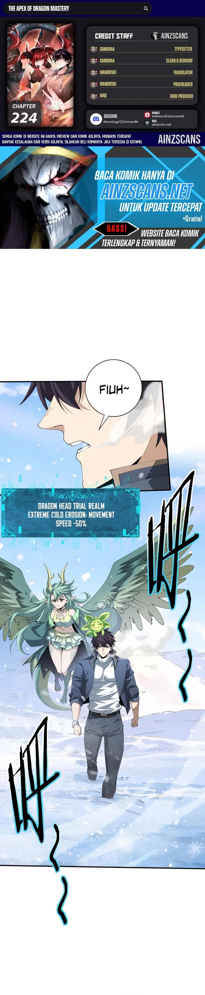 The Apex of Dragon Mastery Chapter 224 - Page 1