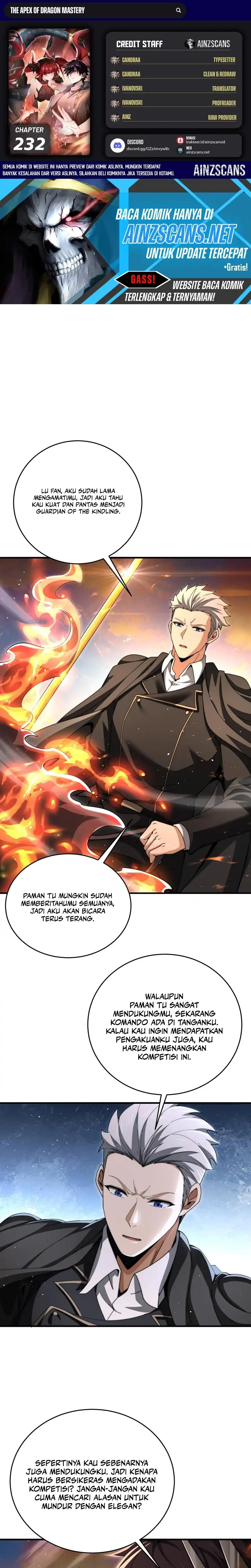 The Apex of Dragon Mastery Chapter 232 - Page 1