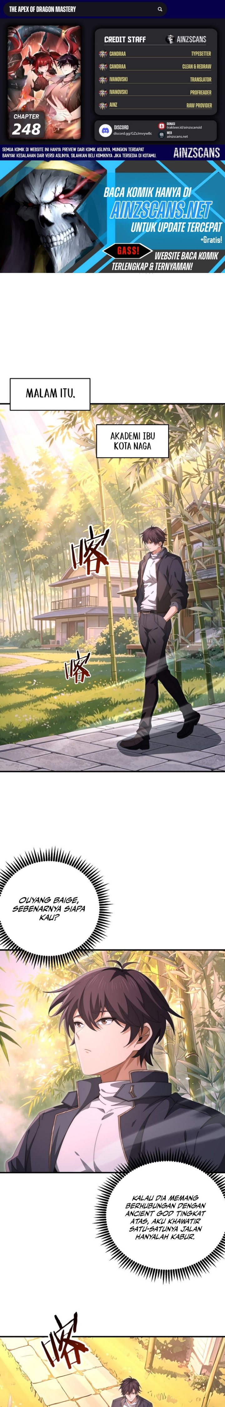The Apex of Dragon Mastery Chapter 248 - Page 1