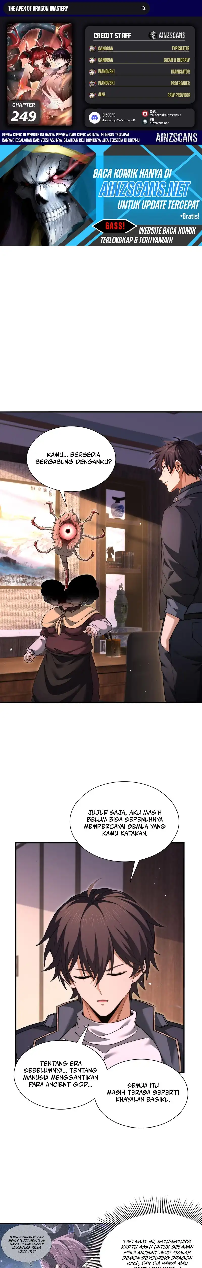 The Apex of Dragon Mastery Chapter 249 - Page 1