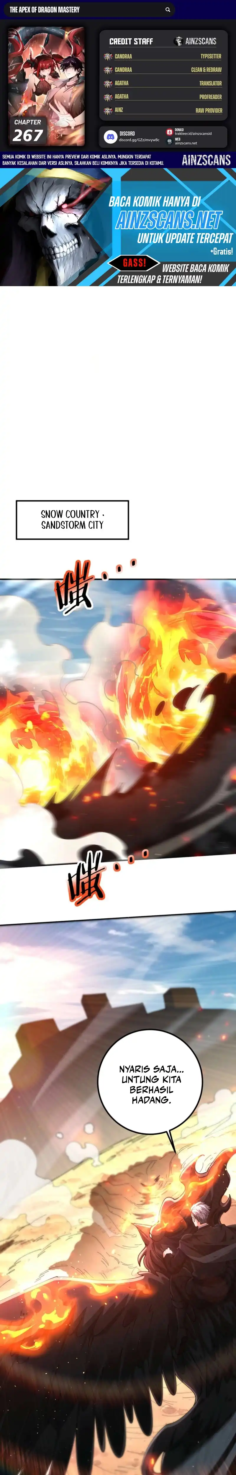 The Apex of Dragon Mastery Chapter 267 - Page 1