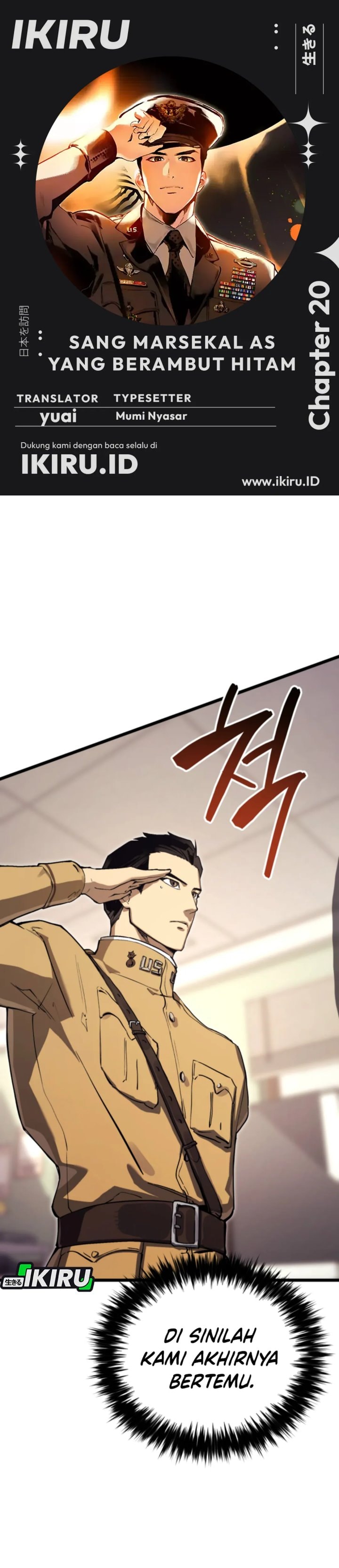 Baca The Black-Haired American Grand Marshal - Chapter 20 halaman 1