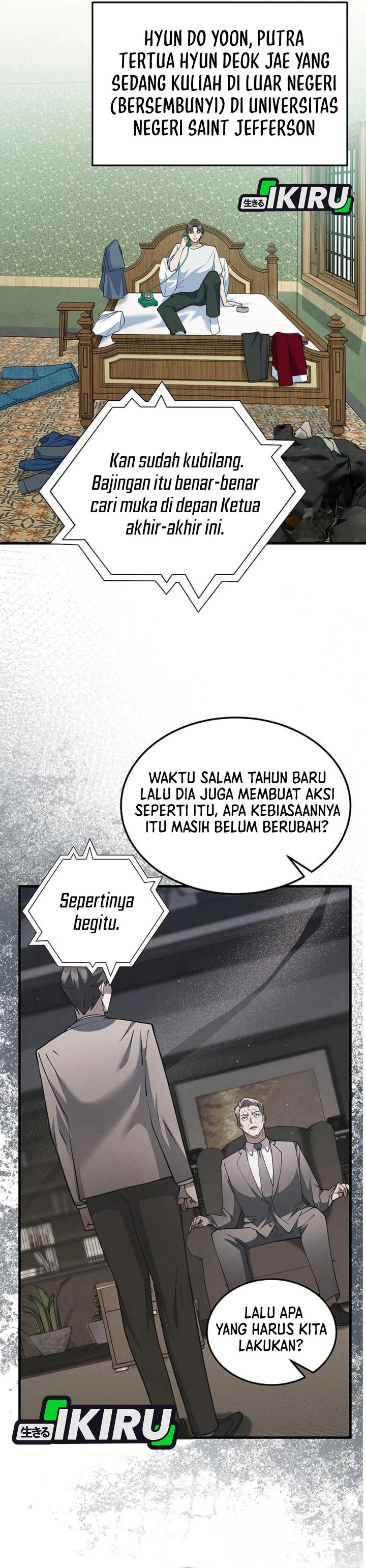 Baca The Chairman Who Just Wants to Slack Off Chapter 10 Bahasa Indonesia page 8