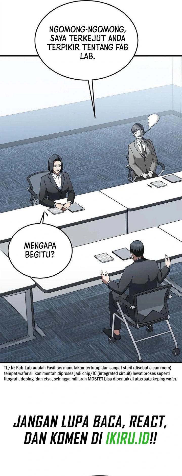 Baca The Chairman Who Just Wants to Slack Off Chapter 10 Bahasa Indonesia page 84