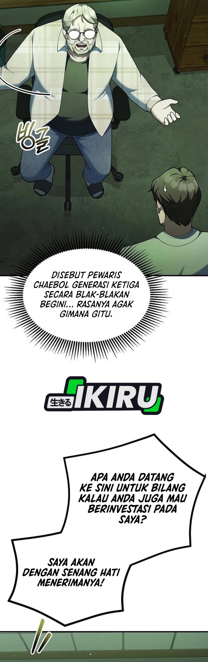 Baca The Chairman Who Just Wants to Slack Off Chapter 17 Bahasa Indonesia page 70