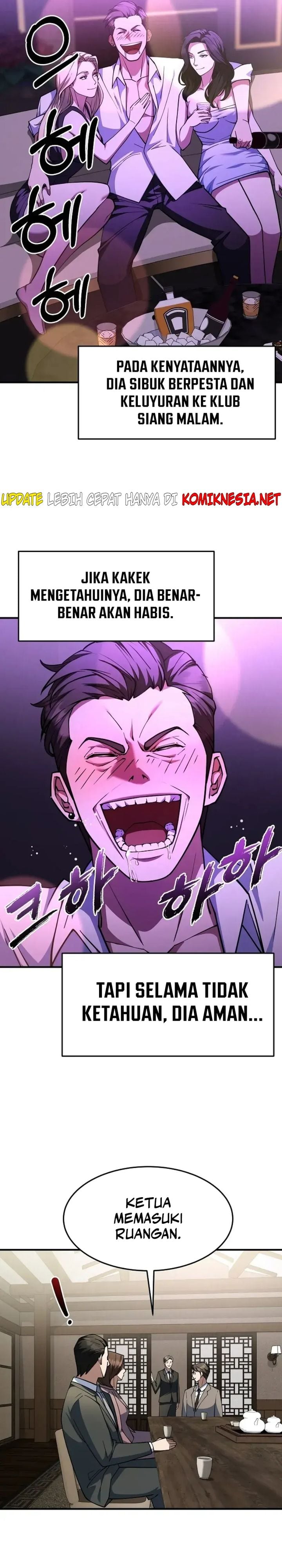 Baca The Chairman Who Just Wants to Slack Off Chapter 2 Bahasa Indonesia page 24