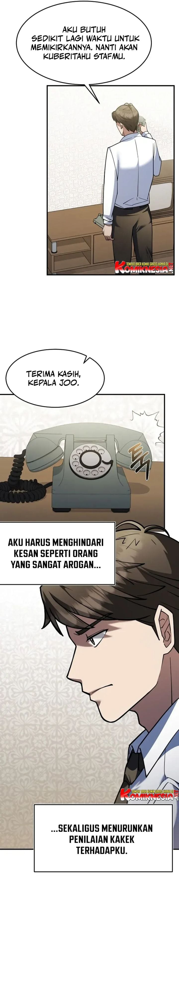 Baca The Chairman Who Just Wants to Slack Off Chapter 2 Bahasa Indonesia page 14