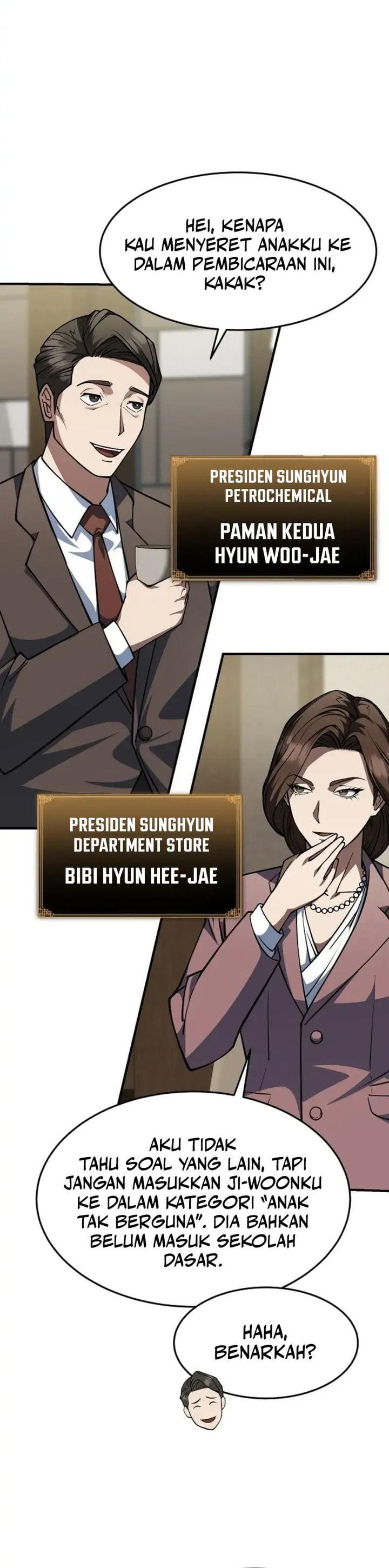 Baca The Chairman Who Just Wants to Slack Off Chapter 2 Bahasa Indonesia page 20