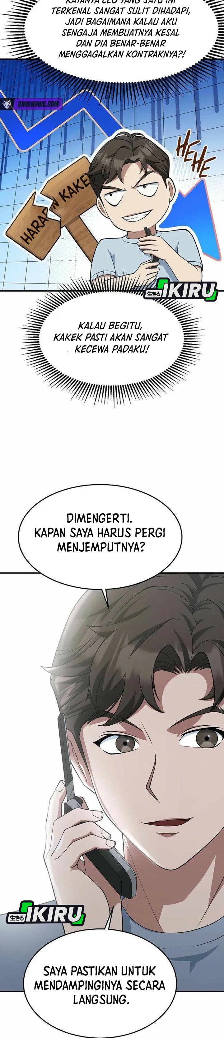 Baca The Chairman Who Just Wants to Slack Off Chapter 24 Bahasa Indonesia page 20