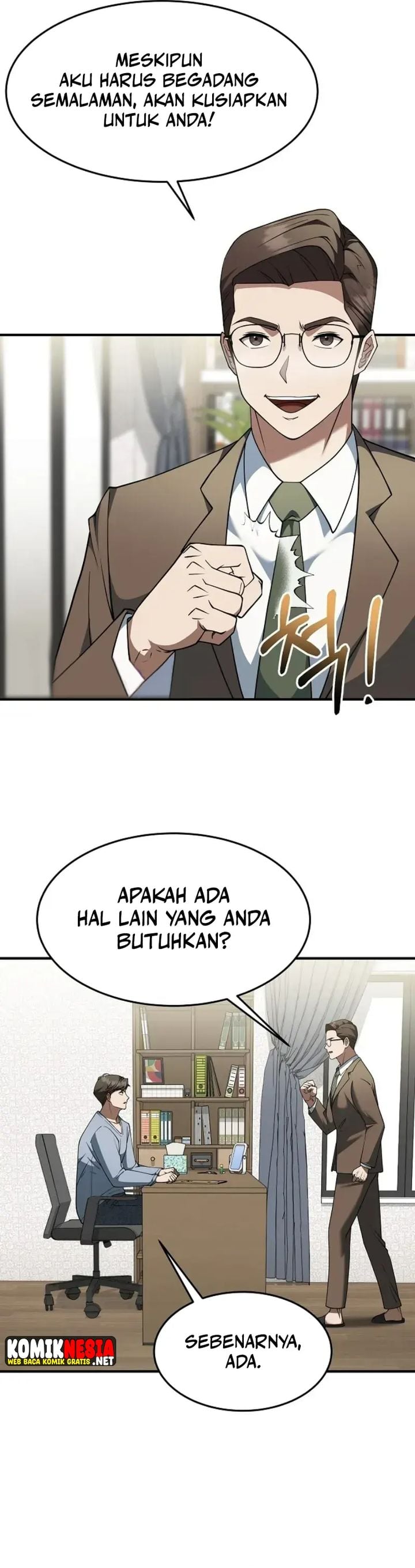Baca The Chairman Who Just Wants to Slack Off Chapter 4 Bahasa Indonesia page 46