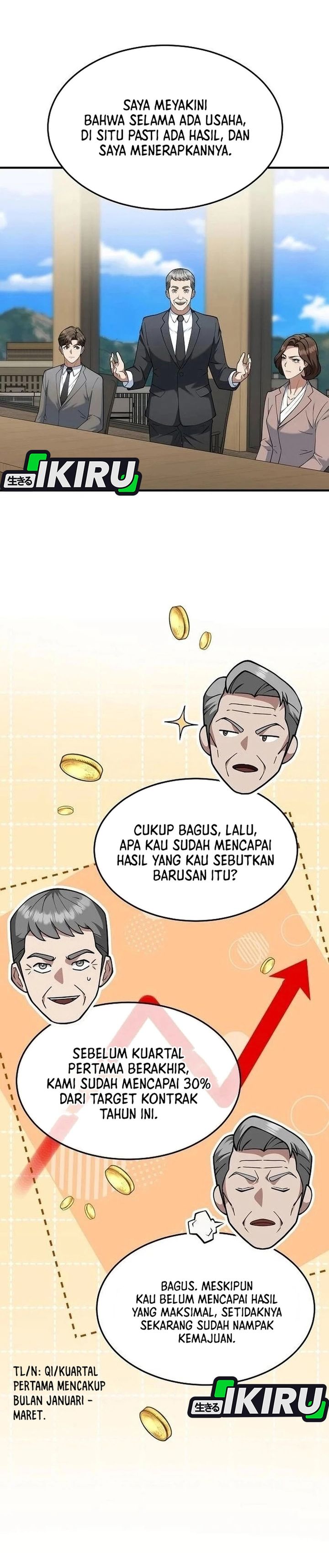 Baca The Chairman Who Just Wants to Slack Off Chapter 8 Bahasa Indonesia page 34