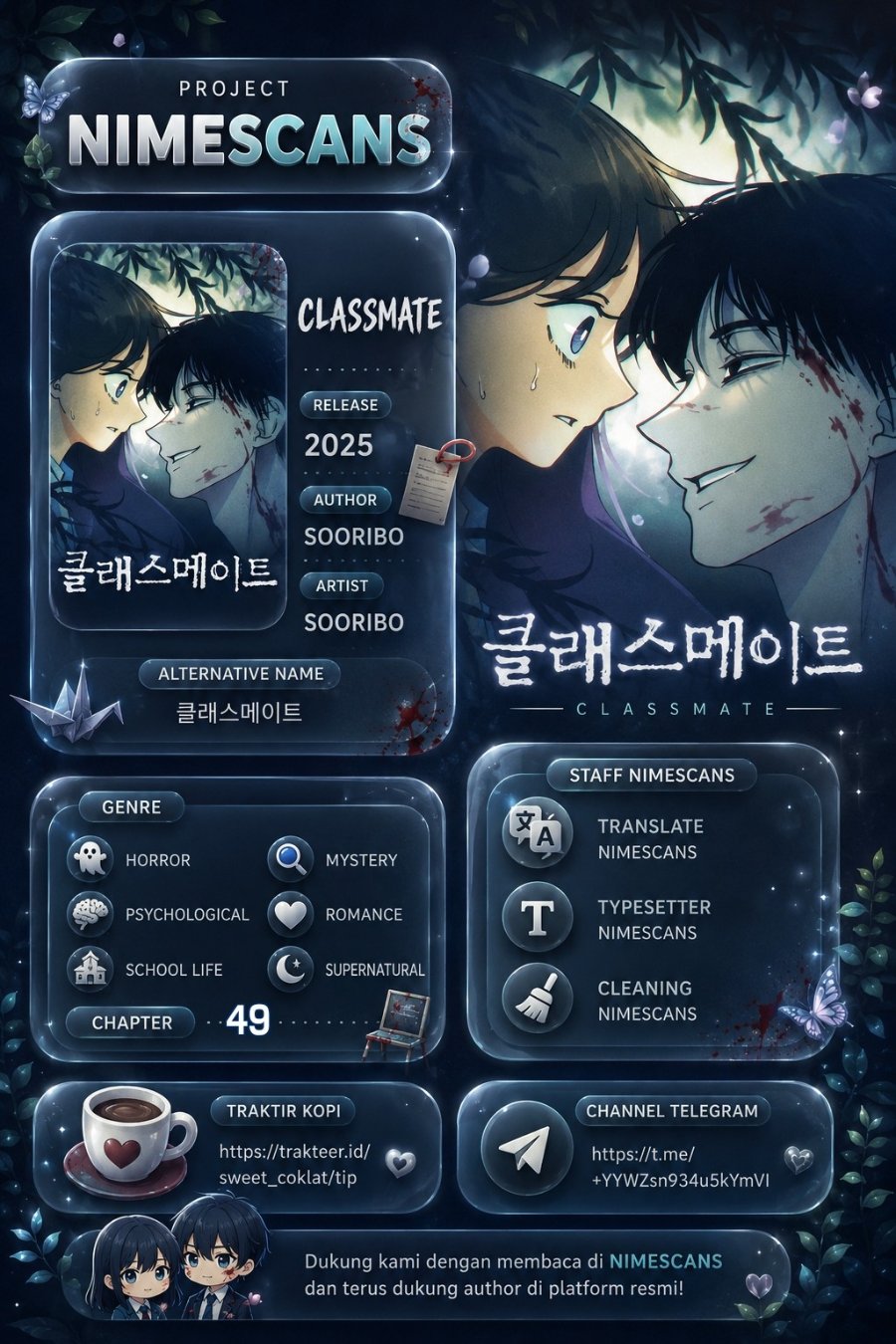 Baca The Classmate Chapter 49 Bahasa Indonesia page 6
