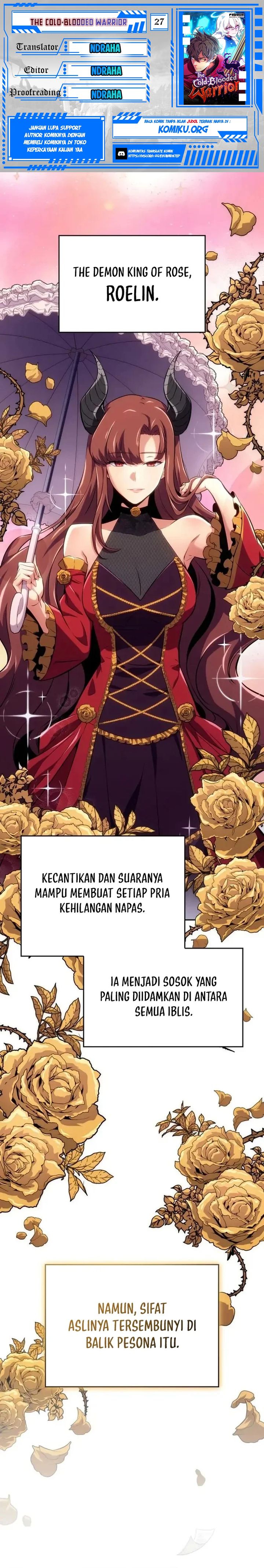 The Cold-Blooded Warrior Chapter 27 - Page 1