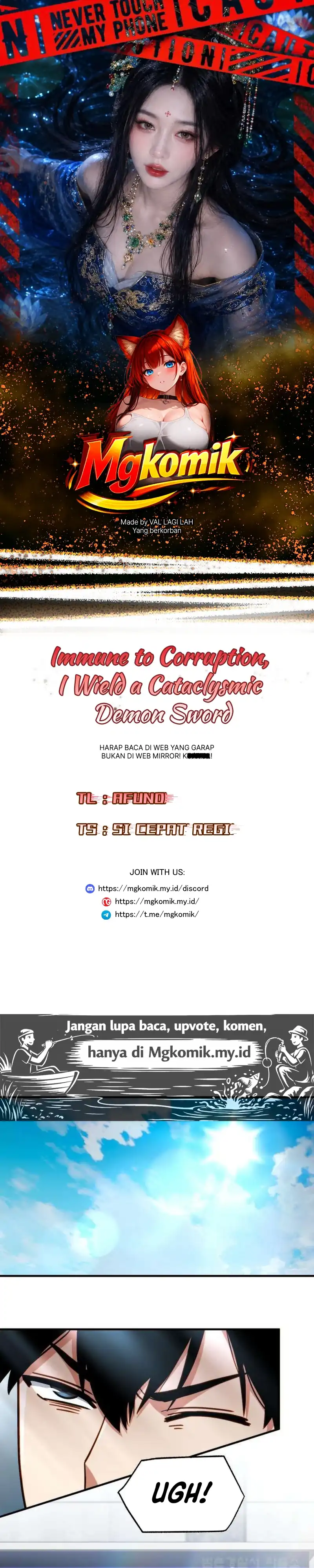 The Corruption-Immune Swordsman’s Calamity Sword Chapter 9 - Page 1