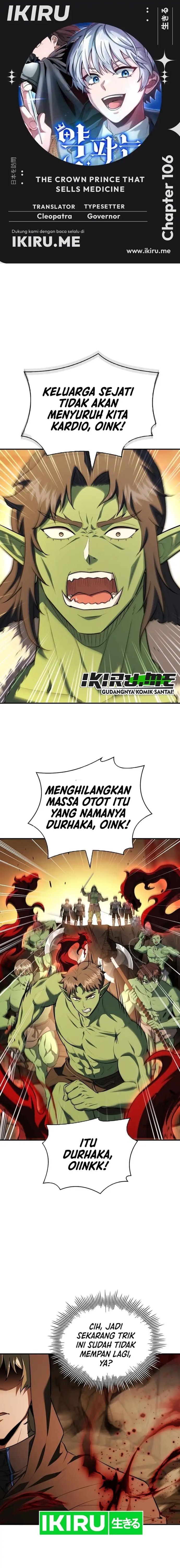 Baca The Crown Prince That Sells Medicine - Chapter 106 halaman 1