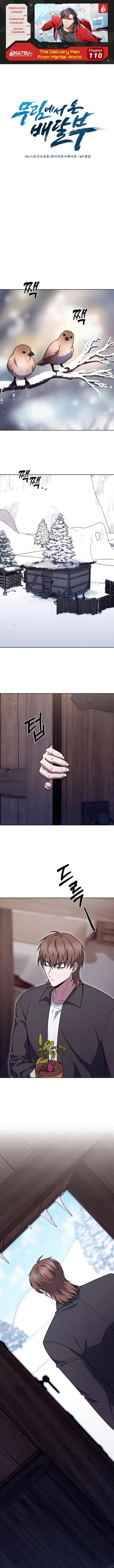 Baca The Delivery Man From Murim - Chapter 110 halaman 1