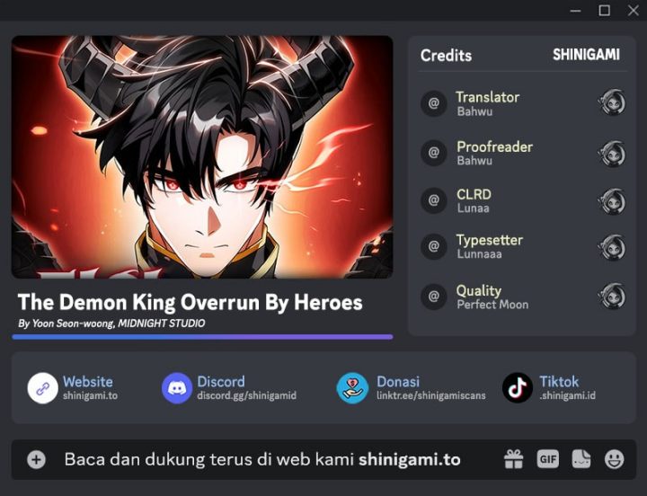Baca The Demon King Overrun by Heroes - Chapter 25 halaman 1