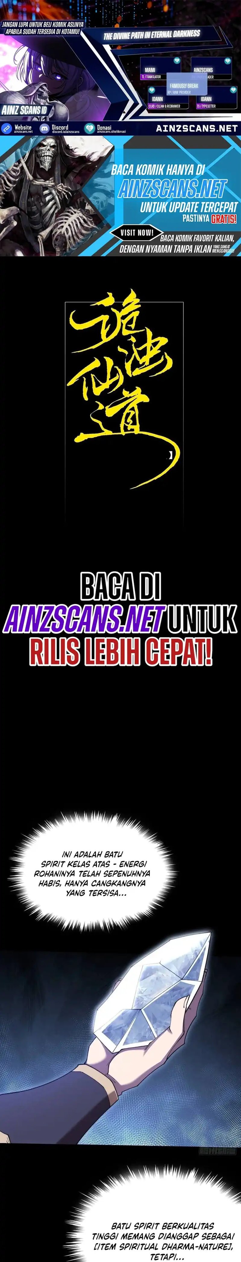 Baca The Divine Path in Eternal Darkness - Chapter 51 halaman 1