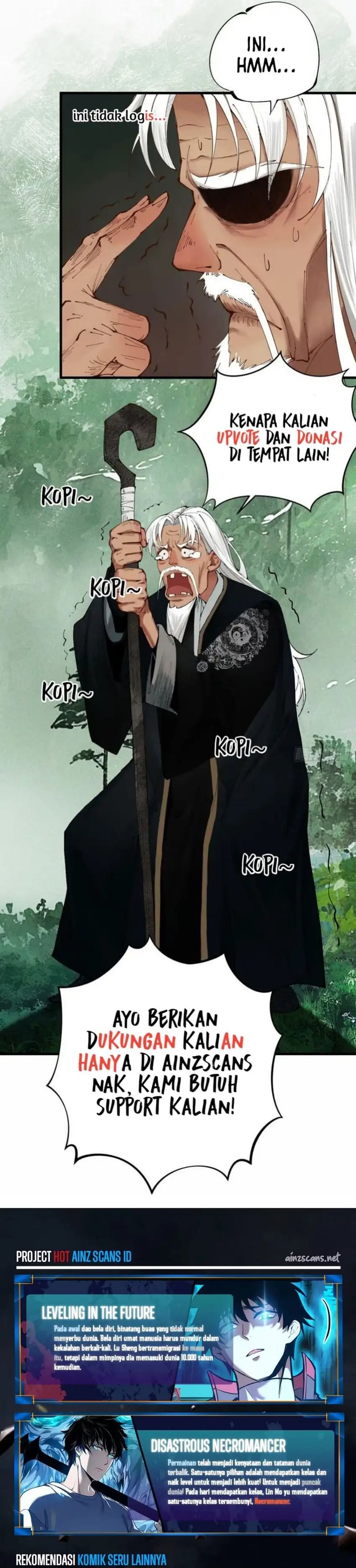Baca The Divine Path in Eternal Darkness - Chapter 51 halaman 19