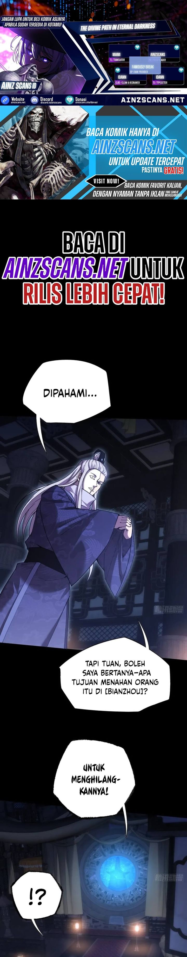 Baca The Divine Path in Eternal Darkness - Chapter 53 halaman 1