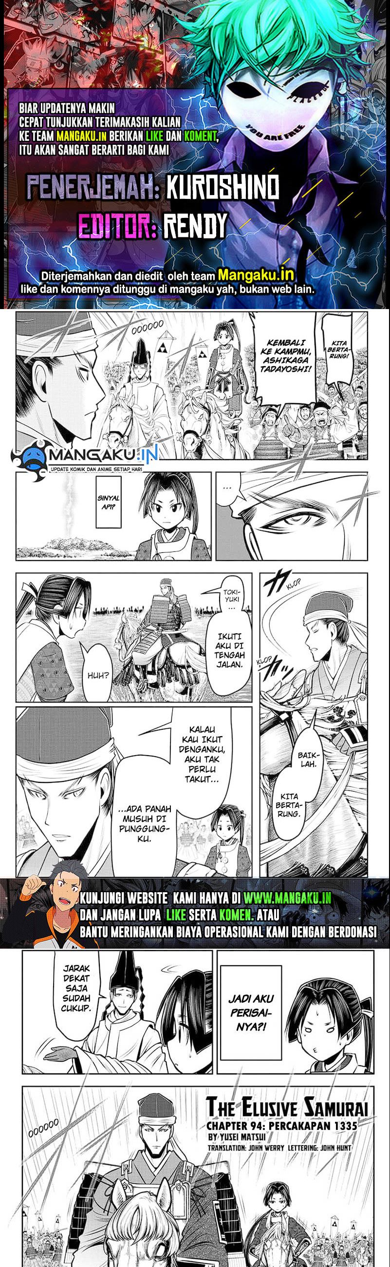 Baca The Elusive Samurai - Chapter 94 halaman 1