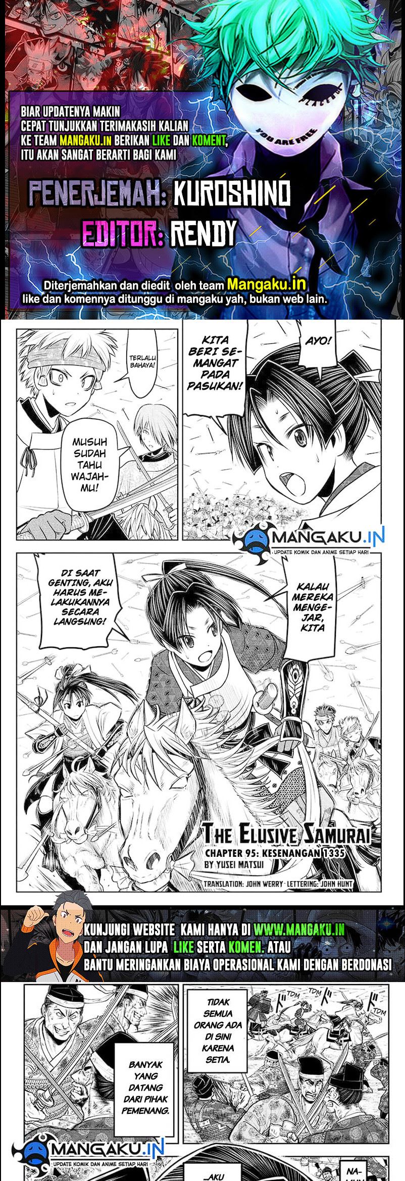 Baca The Elusive Samurai - Chapter 95 halaman 1