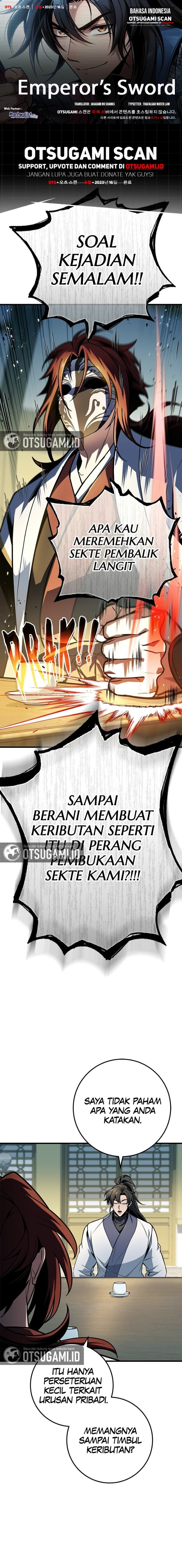 Baca The Emperor's Sword - Chapter 104 halaman 1