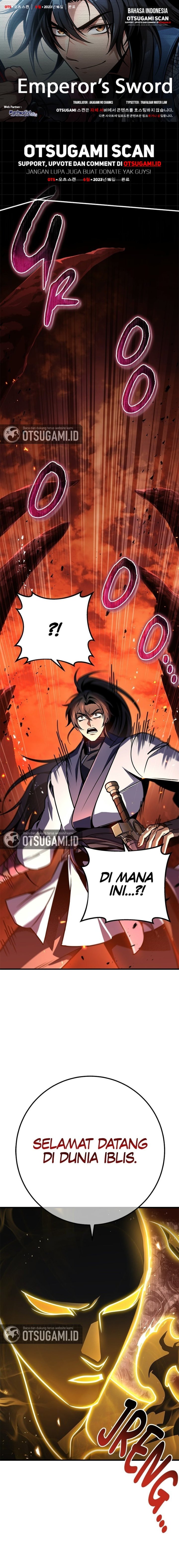 Baca The Emperor's Sword - Chapter 108 halaman 1