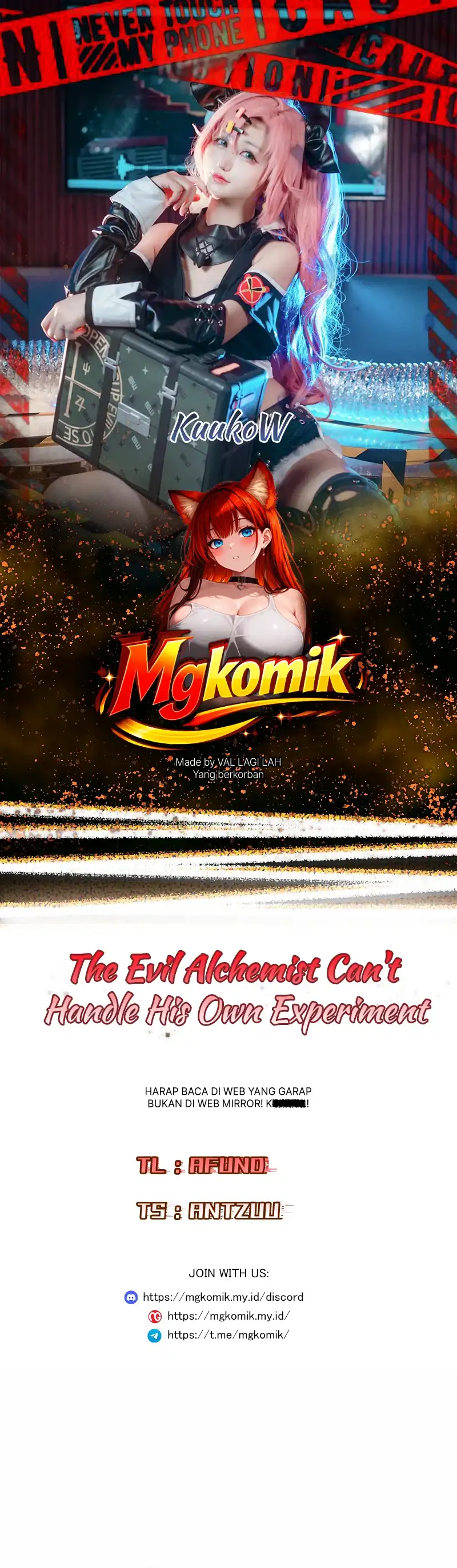 Baca The Evil Alchemist Can't Handle His Own Experiment - Chapter 79 halaman 1