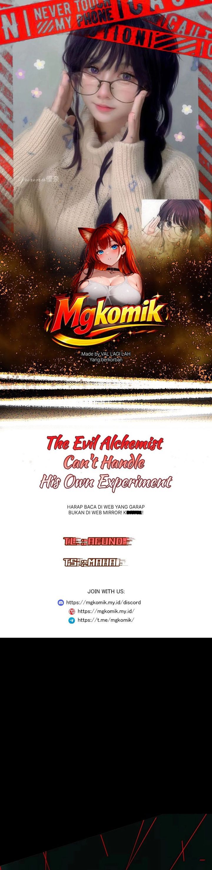 Baca The Evil Alchemist Can't Handle His Own Experiment - Chapter 82 halaman 1