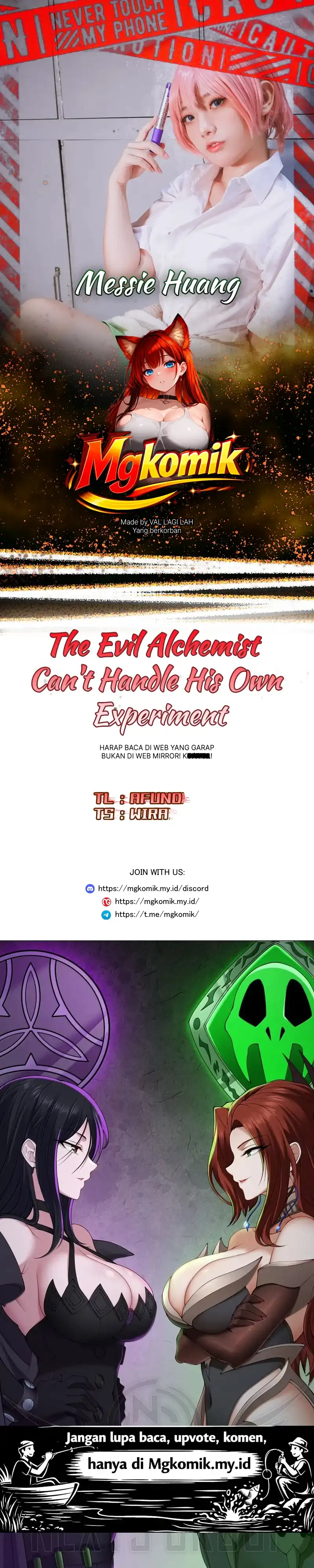 Baca The Evil Alchemist Can't Handle His Own Experiment - Chapter 83 halaman 1