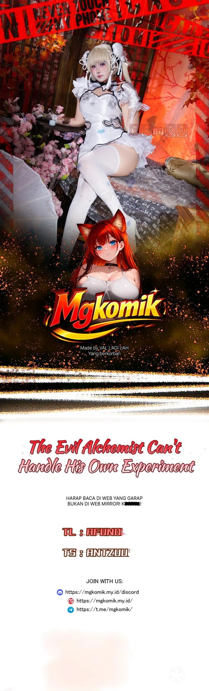 Baca The Evil Alchemist Can't Handle His Own Experiment - Chapter 90 halaman 1