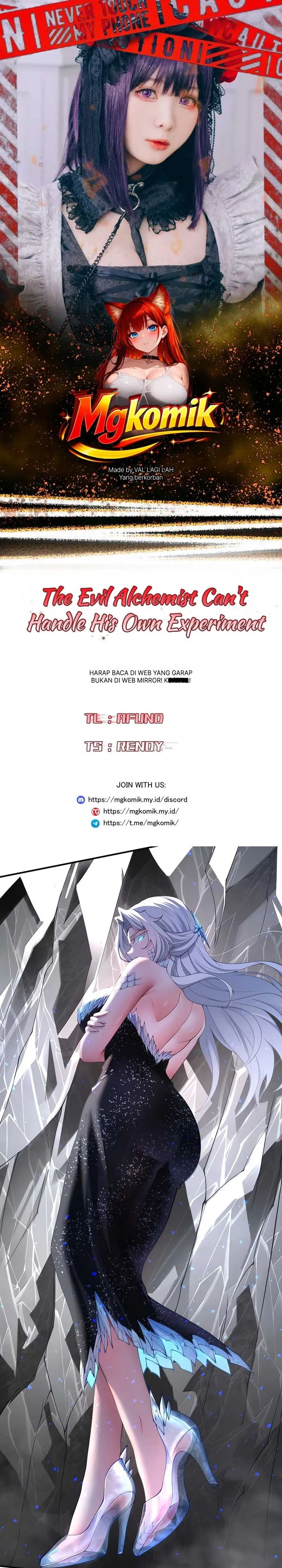 Baca The Evil Alchemist Can't Handle His Own Experiment - Chapter 93 halaman 1